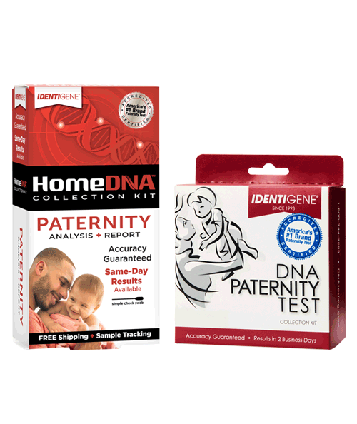 Paternity Test Kit Available from IDENTIGENE available at Walmart, CVS